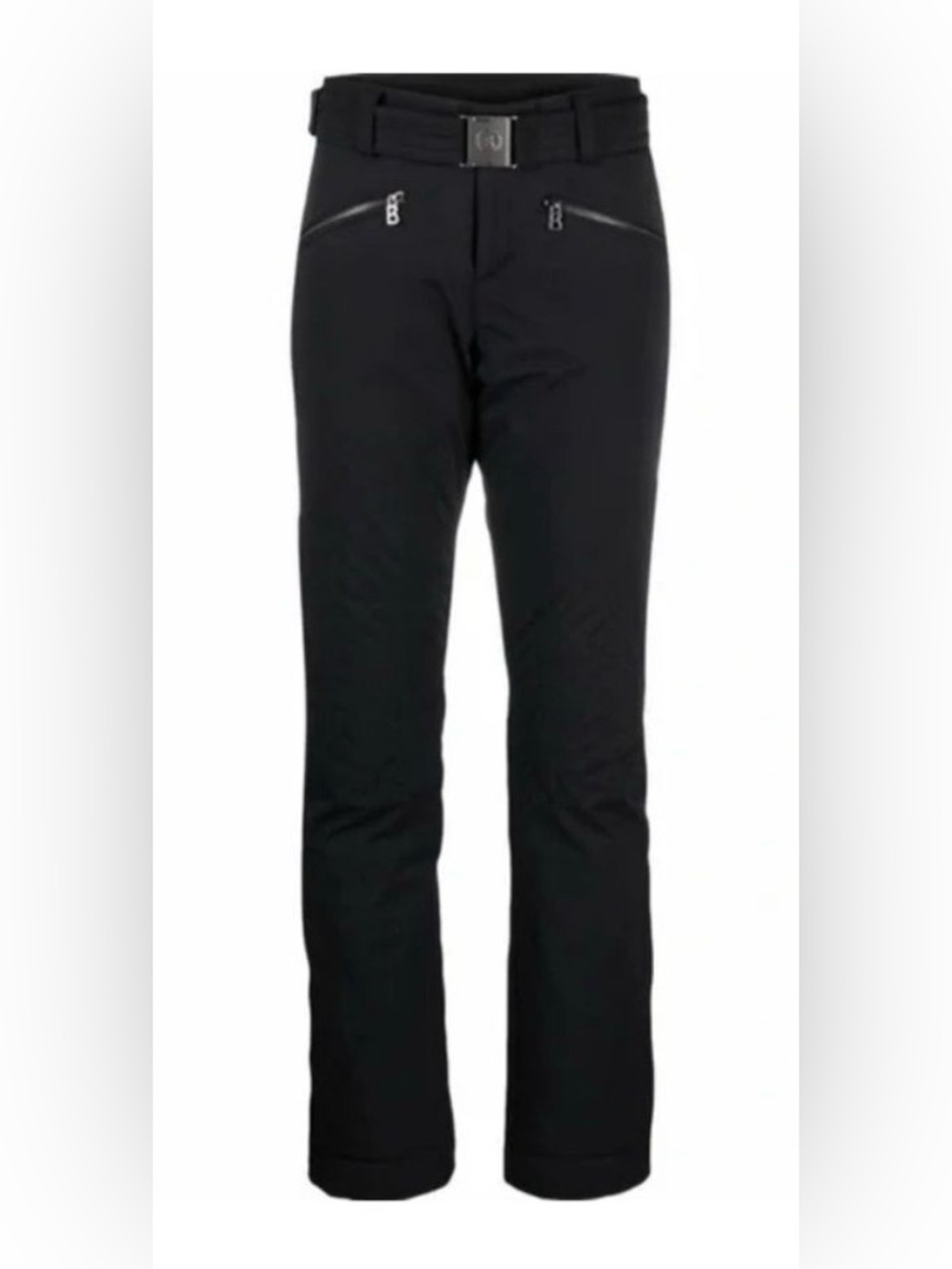 WOMENS BOGNER FRANZI INSULATED WATERPROOF BLACK SKI PANTS, SIZE 6